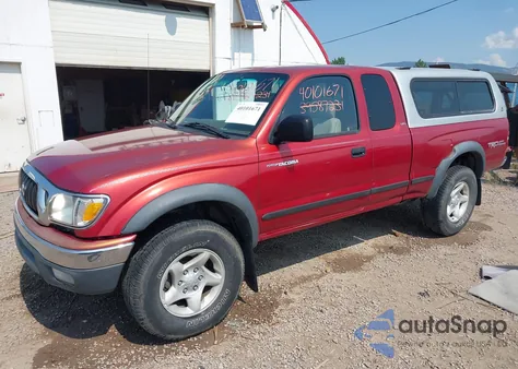 2002 Toyota Tacoma Base V6 from USA, damaged, VIN 5TEWN72N72Z048059